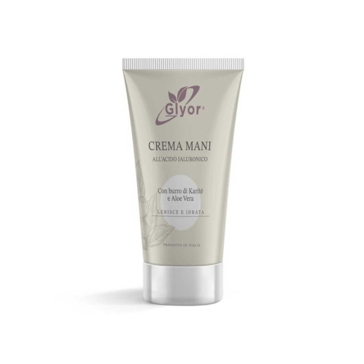 Glyor Crema Mani all'Acido Ialuronico 50 ml